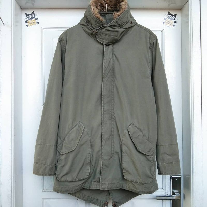Jaket Fishtail Parka GAP Second no uniqlo dickies vans tnf levi's lacoste