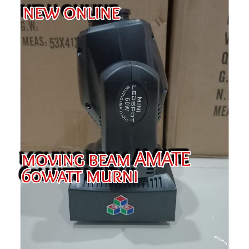 MOVING BEAM MINI AMATE 60WATT MURNI FULL COLOUR