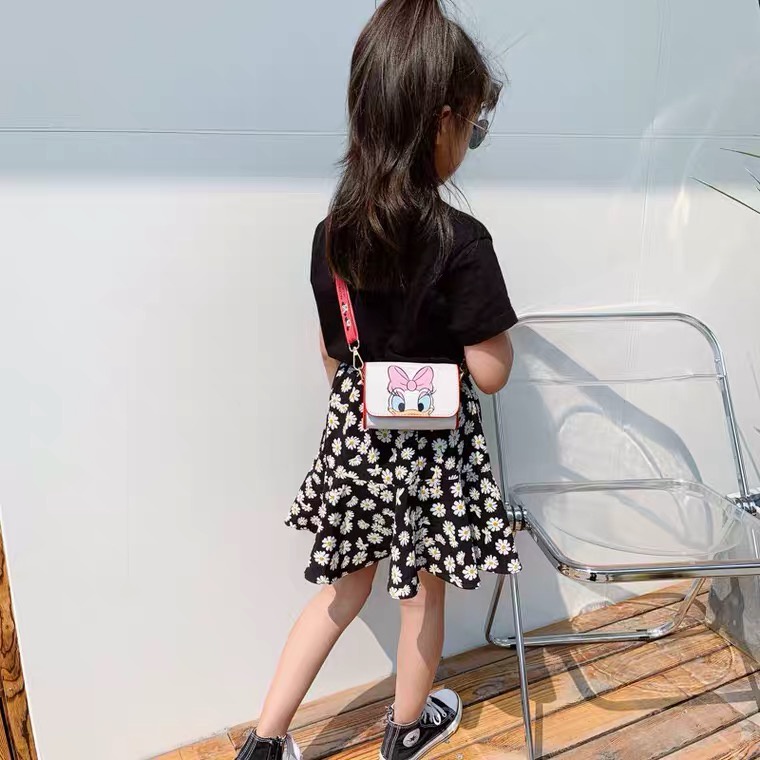 Khatinstore Tas Anak / Tas Selempang Anak / Sekolah / Waistbag / Kids / Motif Disney /  Unisex / Lucu / Terbaru Import - 298