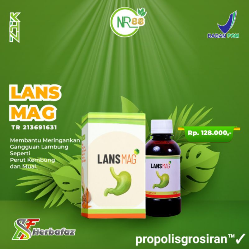 

Madu Maag Asam Lambung Lansmag NR88 BPOM