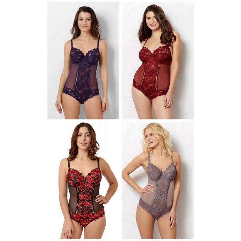 Sans Complexe Arum Bodyshaper Corset Big Size Korset Lace Bodysuit Lingerie Branded Sisa Export Kode