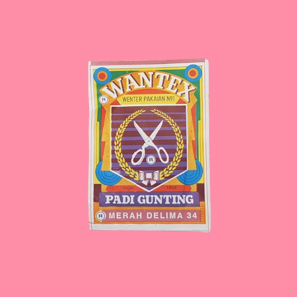 

WANTEX MERAH DELIMA Wenter Padi Gunting Pewarna Kain Pakaian Pink Muda Textil Permanen Jeans Silk Prakarya Kerajinan Craft Crafting Art Seni Kesenian Kertakes Homestuff Peralatan Perlengkapan Warna Warni Paint Painting Air Pewarna Colour Color Malang