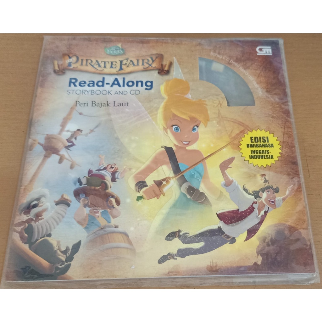 Bilingual - Pirate Fairy Read-Along Peri Bajak Laut