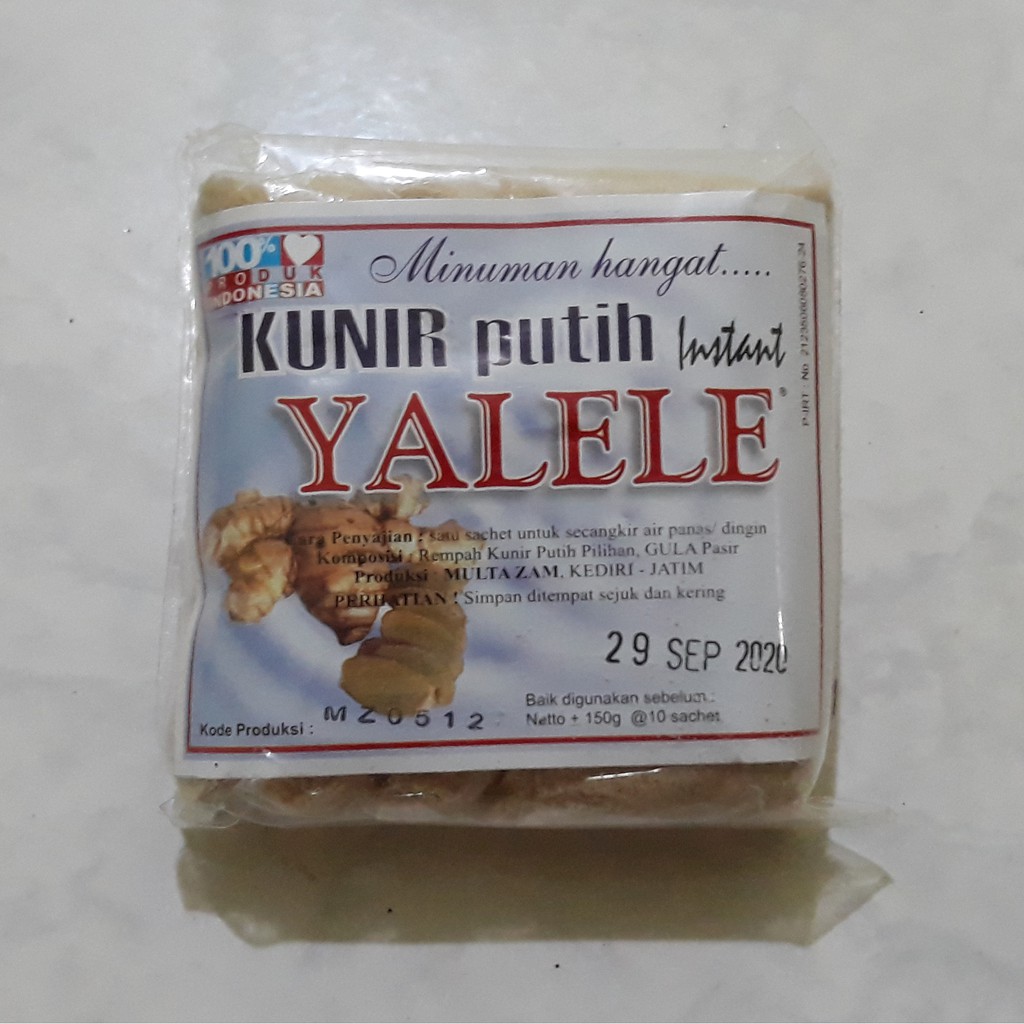 

Kunir Putih / Kunyit Putih Yalele - Oleh Oleh Kediri