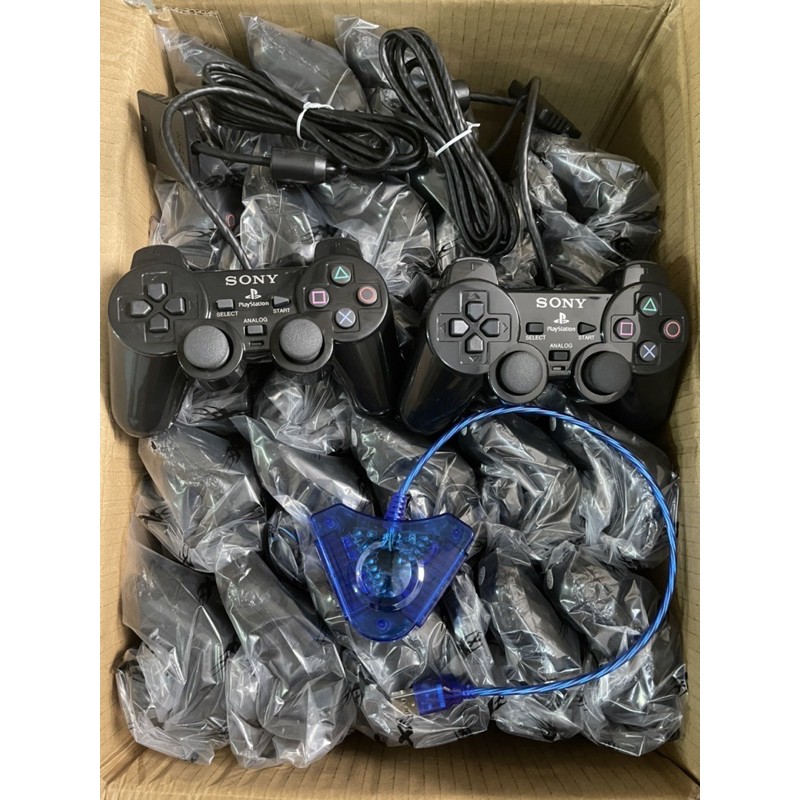 Stick ps2 op kabel serat (2pcs)+converter (1pcs)Promo paket