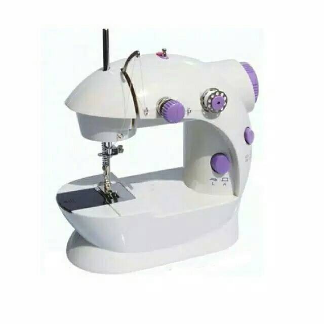 READY [FREE BUBBLE]Mesin jahit mini portable dengan lampu LED