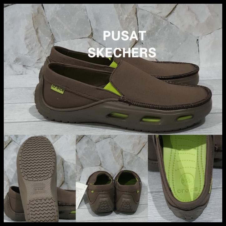 Crocs /Sepatu Crocs Pria/Sepatu Crocs Tideline Sport Original