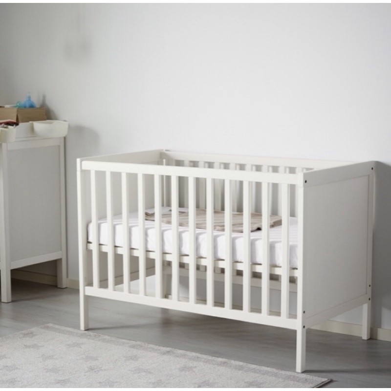 BOX BAYI - BABY BOX IKEA SUNDVIK - 60x120 white AP [PRELOVED]