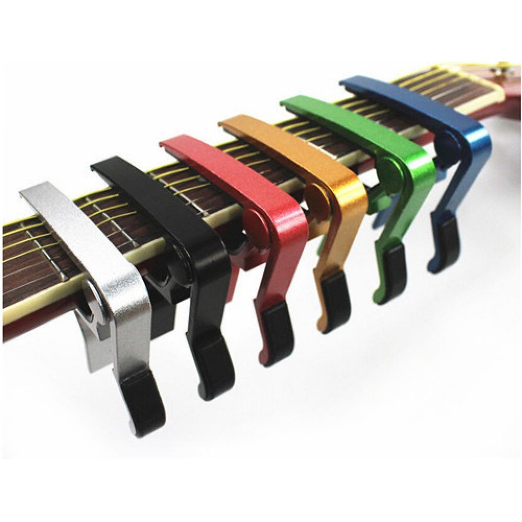 Capo Gitar Ukulele Aluminium - M556 [Hitam]