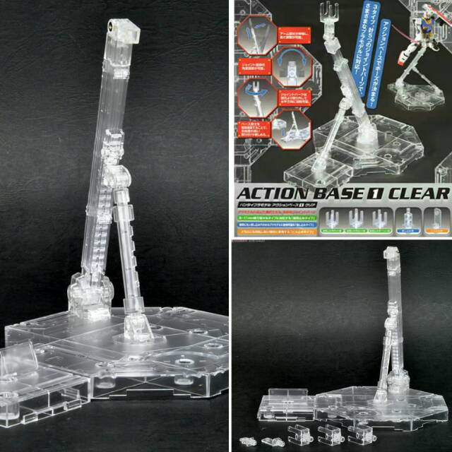Bandai Action Base 1 Clear