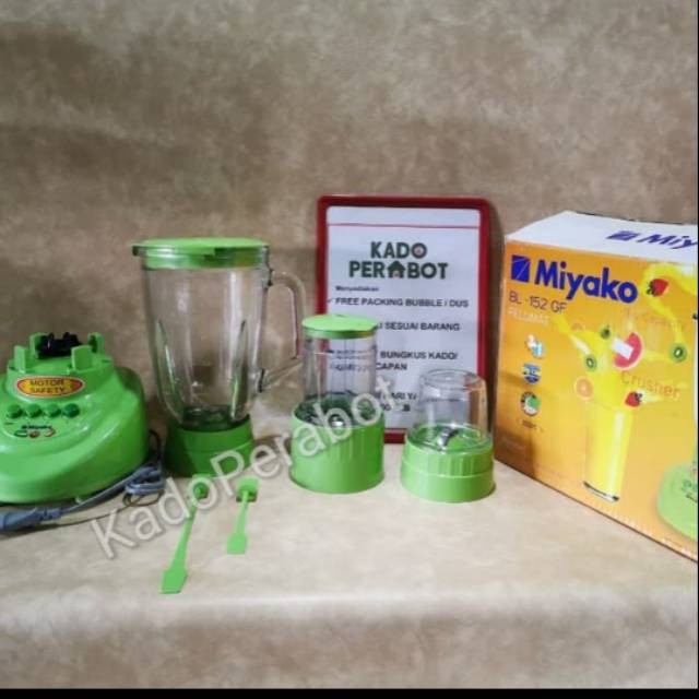 Blender miyako 3in 1 Big capacity BL-152GF original &amp; garansi