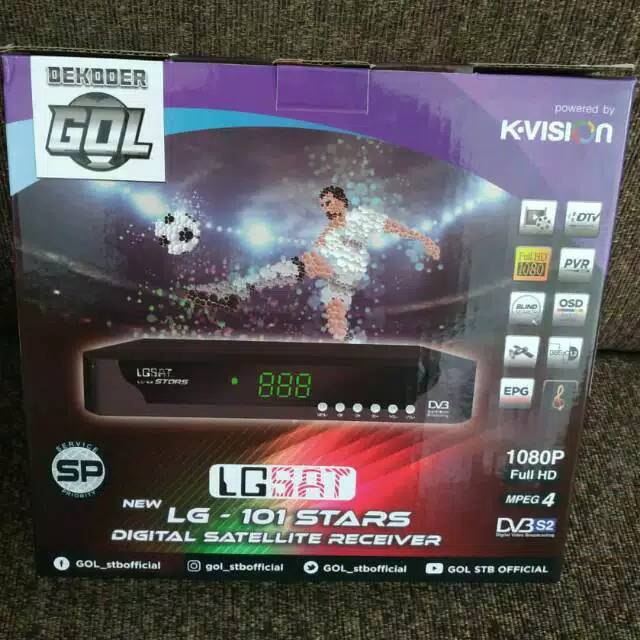 Receiver K-Vision GOL series Optus dan LGsat
