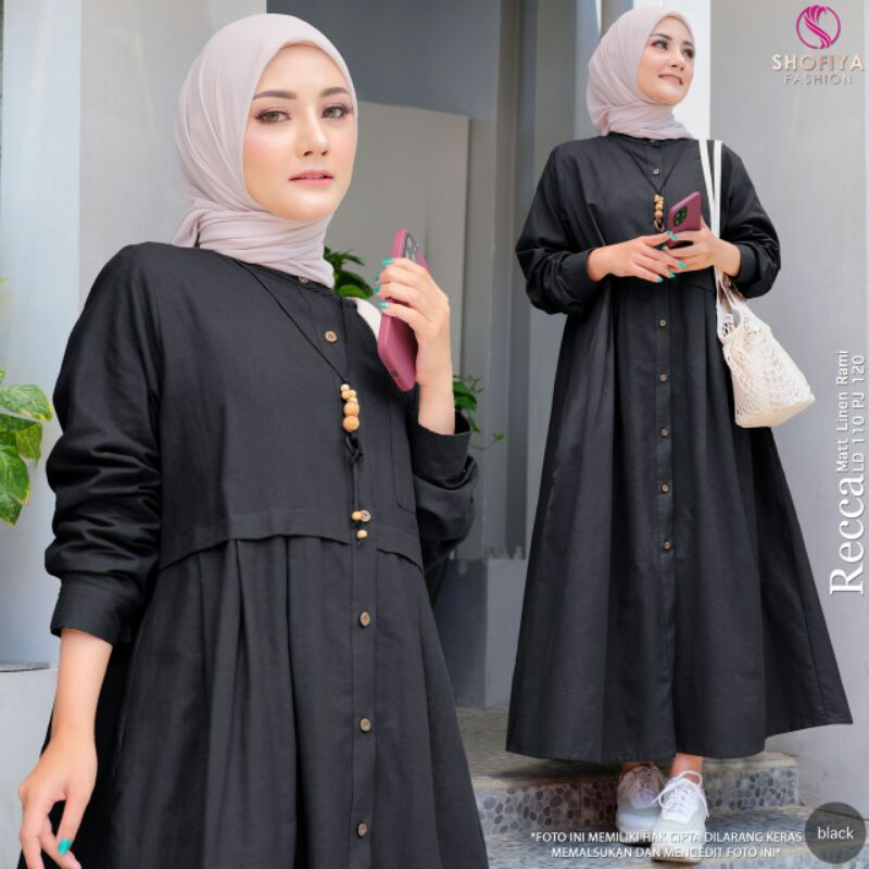 SHILA,RECCA,LUCIA Midi Dress Ori By Shofiya