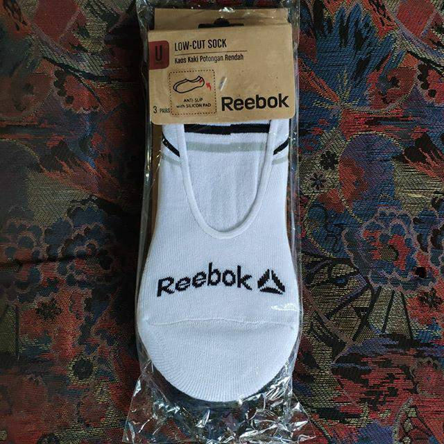 Kaus Kaki Reebok - Low Cut Unisex 100% original