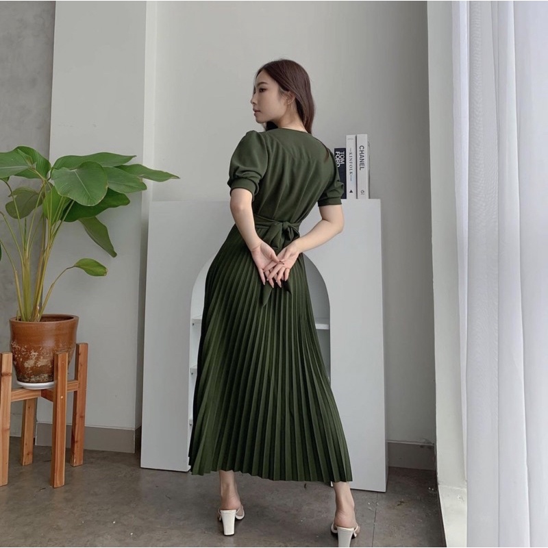 NARA LONGDRESS - DRESS FORMAL KOREA - BUMIL FRIENDLY - BAJU HAMIL - DRESS PESTA HAMIL - MAXI DRESS MATERNITY - HADIAH KADO ULTAH CEWEK