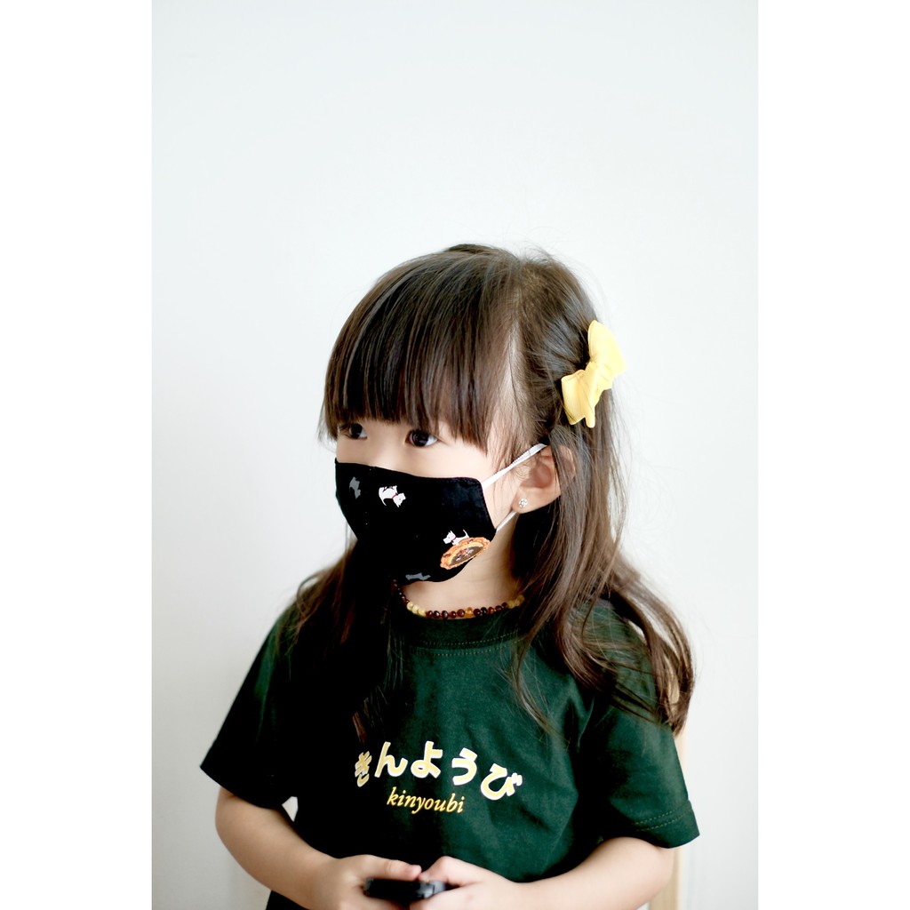 Masker Kain Untuk Bayi dan Anak 3 Lapis - LIMITED EDITION by OMO!