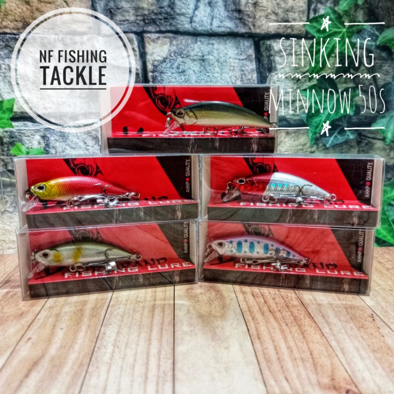 Umpan Pancing Casting Minnow 50s Replika Ryuki 5 gram