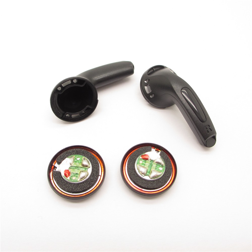 Unit Speaker Earphone 32ohm dengan Kepala Flat &amp; Jaring Baja Diameter 15.4mm