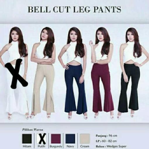 celana scuba raffle cutbray/kulot cutbray/scuba cutbray