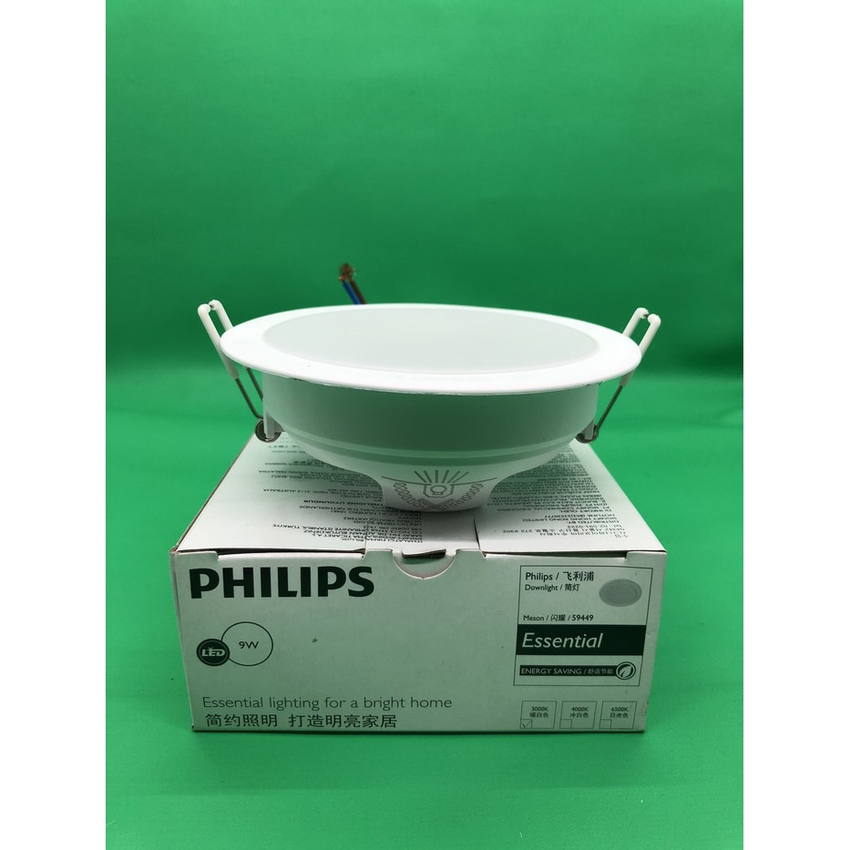 PHILIPS LED PANEL DOWNLIGHT MESON 9W 9 W WATT 59449 4 INCH