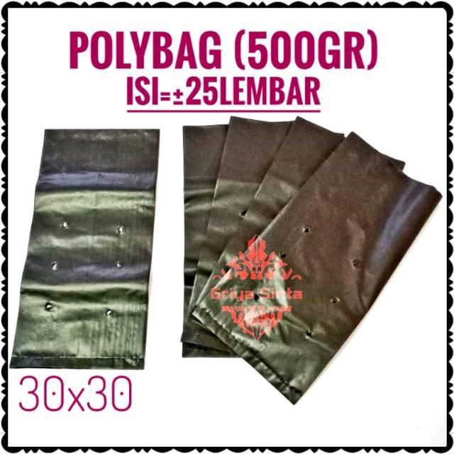 Polybag 30x30