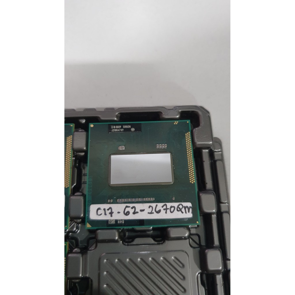 PROSESOR LAPTOP INTEL Ci7-2670QM GHZ (cocok buat upgrade versi )