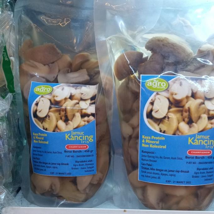 

((((()paling dicari] AGRO JAMUR KANCING IRIS CHAMPIGNON 450 gr