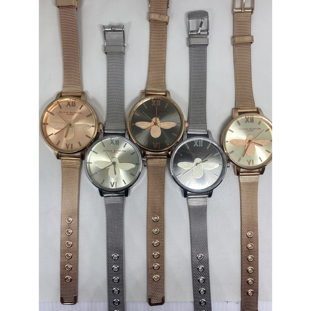 TERMURAH Jam Tangan Rantai Analog Wanita Olivia Burton