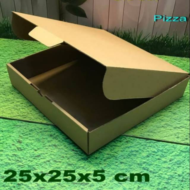 

kardus box pizza ukuran 25x25x5