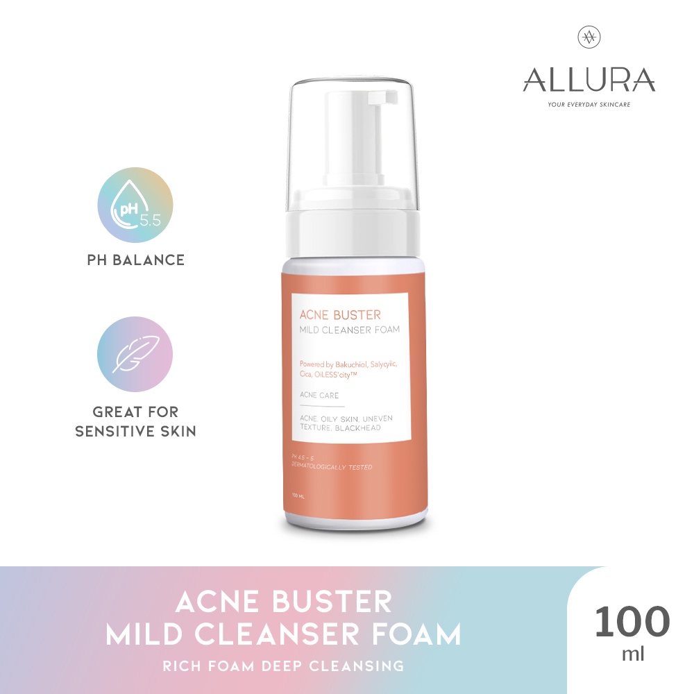 ⭐️ Beauty Expert ⭐️ Allura Mild Cleanser Foam Series 100ML