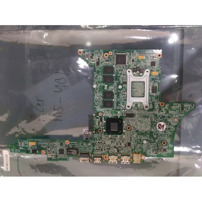 Motherboard Acer M5-481PT M5-481T M5-481TG M5-481P M5-481 Core i5-3337U 1.8Ghz DA0Z09MBAH0