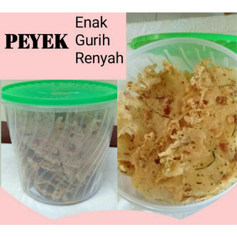 

PEYEK FRESH RENYAH KACANG TANAH TERI GRAGU KACANG HIJAU KACANG BERAS POLOS CAMILAN GURIH