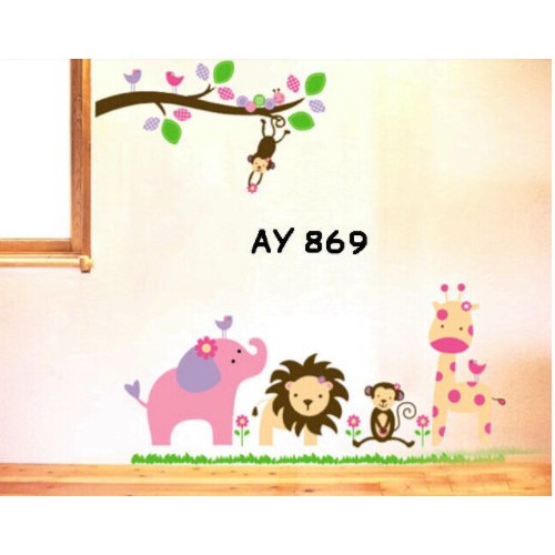 Wallsticker zoo ay 869 uk 60cmx90cm
