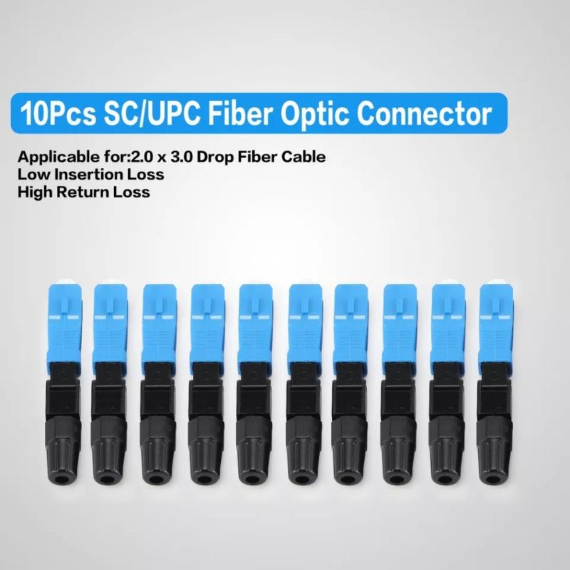 Fast Connector SC UPC FO Fiber Optic 10 PCS