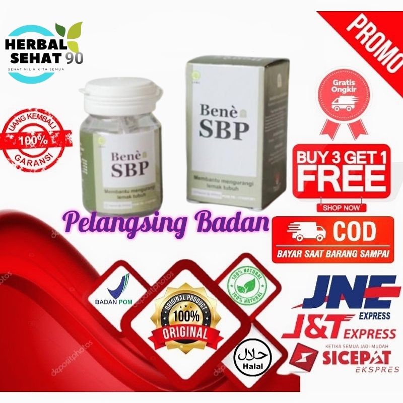BENE SBP Asli Obat Diet Pelangsing Badan Slim Beauty Product By Rachel Vennya Original