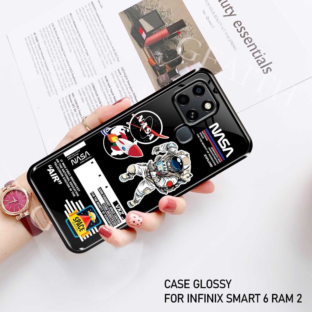 Case Infinix Smart 6 Ram 2 - 2D Glossy Infinix Smart 6 Ram 2 - Silikon Termurah Infinix Smart 6 Ram 