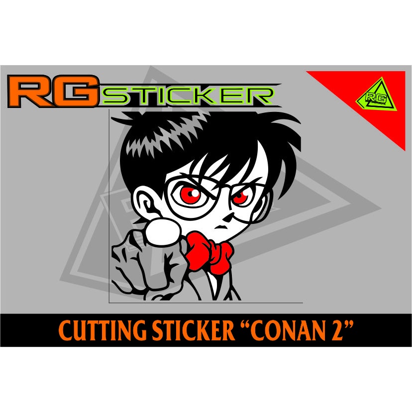 cutting stiker detectiv conan uk 20 cm
