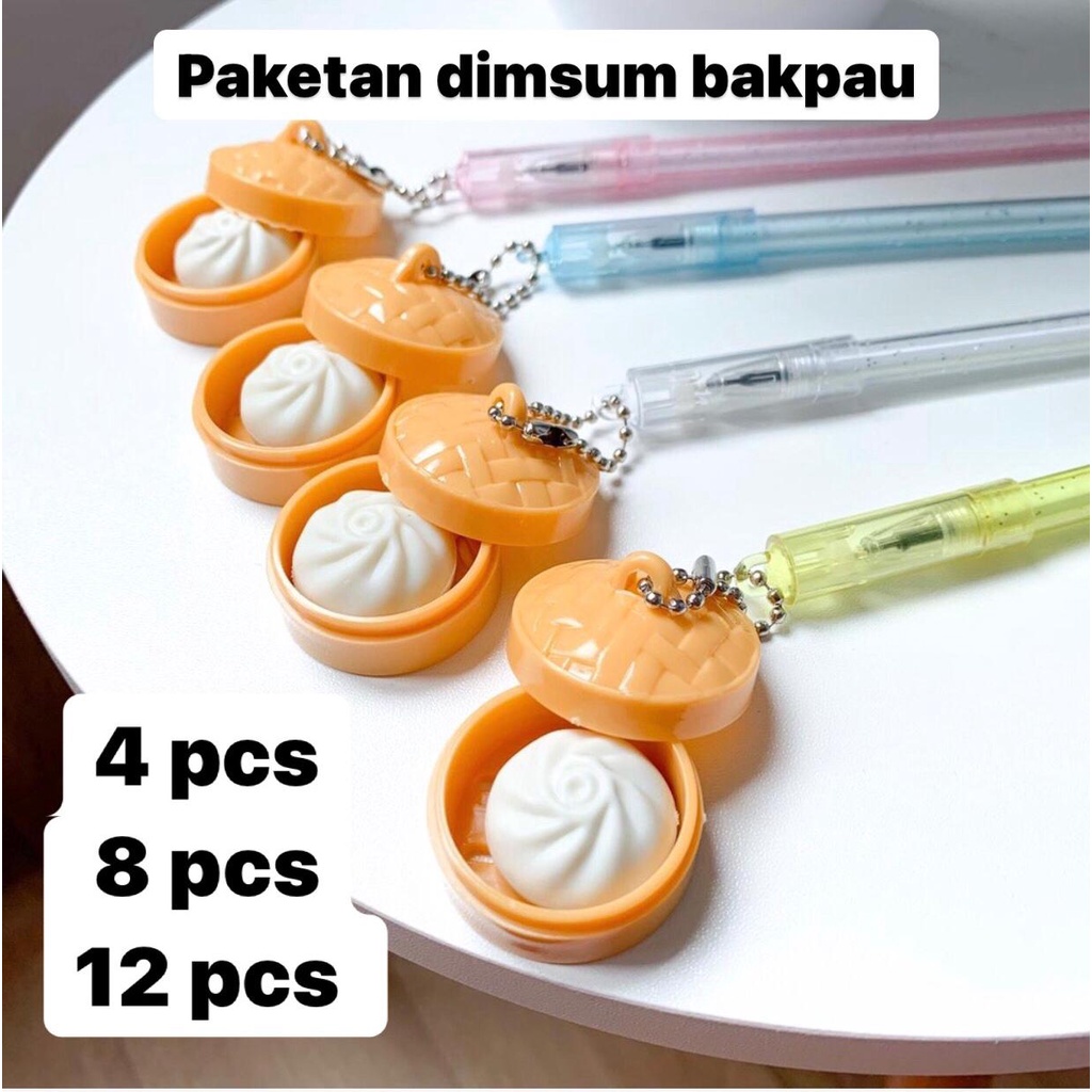 

PAKETAN PEN DIMSUM BAKPAU BUNDLE PULPEN DIMSUM BAKPAU BAKPAO PULPEN GEL