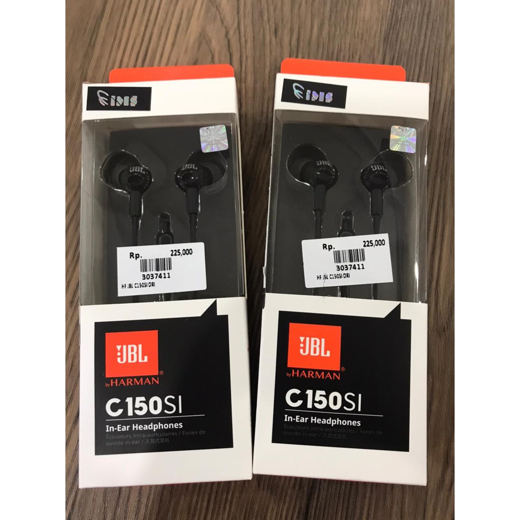 HANDSFREE - IN EAR HEADPHONES JBL C150SI - 100% ORI JBL