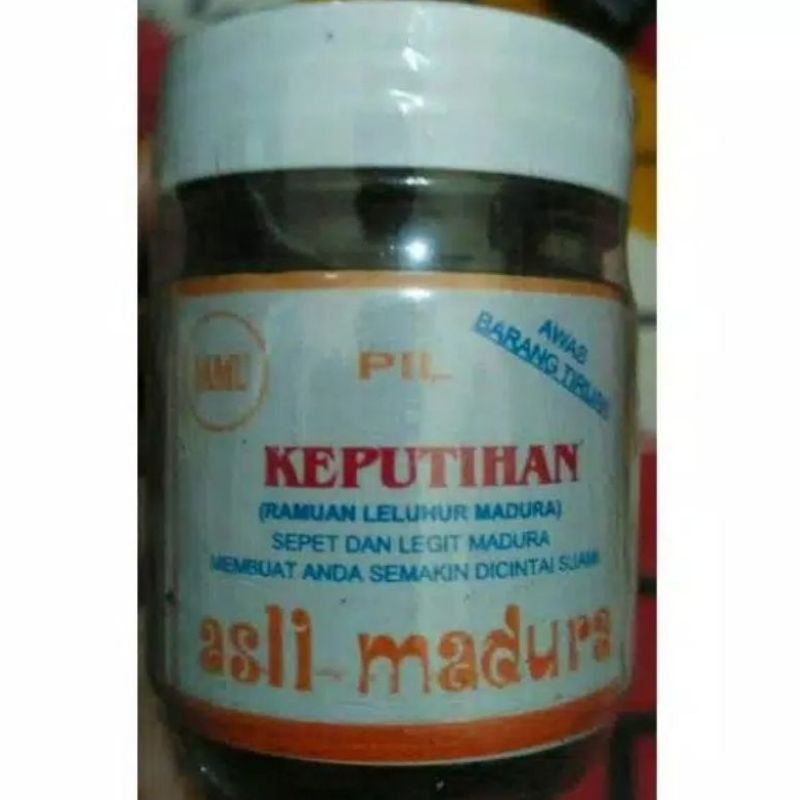 Jamu Keputihan Madura