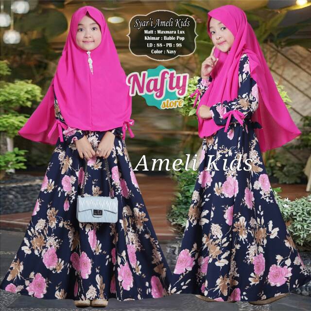 Gamis Amelia kids