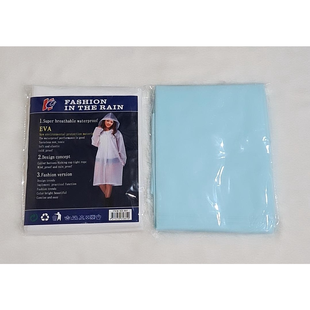 JAS HUJAN EVA MOTIF POLOS-NEWS BAHAN TEBAL GRADE A