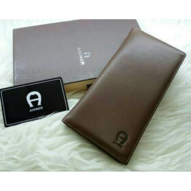 Dompet kulit pria ,dompet super aigner,dompet panjang,dompet branded,dompet import