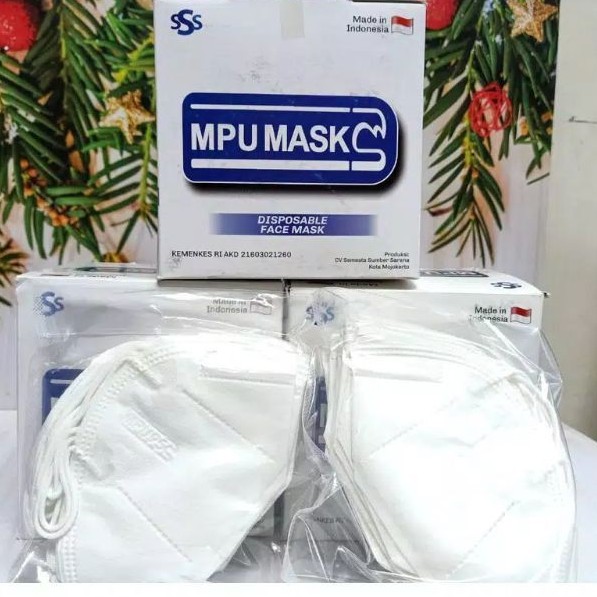 MPU MASK 4 PLY/50pcs [COLOR EDITION] MASKER MEDIS 4 LAPIS