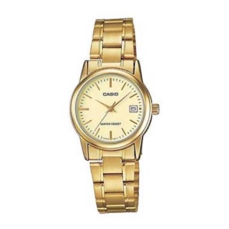 Jam Tangan Wanita Casio Original Standard Type LTP-V002G-9A garansi resmi CASIO