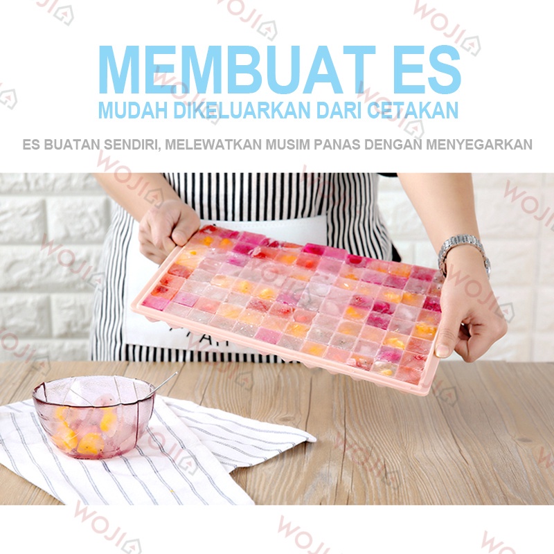 Cetakan Es Batu Diamond 96 Kotak Kubus Grid Jelly Agar Ice Cube Tray