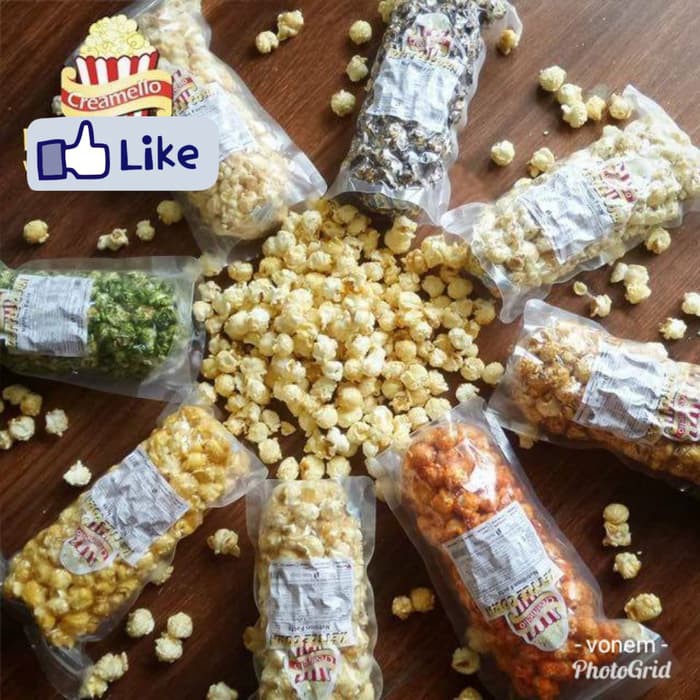 

Jual PopCorn ( paket 7 bungkus ) rasa karamel- keju- green tea