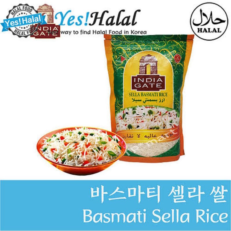 

Beras Basmati India Gate 1kg/India Gate Sella Basmati Rice