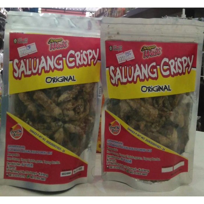 

Keripik Ikan Saluang Crispy Juragan Wadi oleh oleh sampit