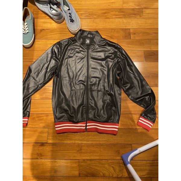 Jaket Kulit Pull And Bear